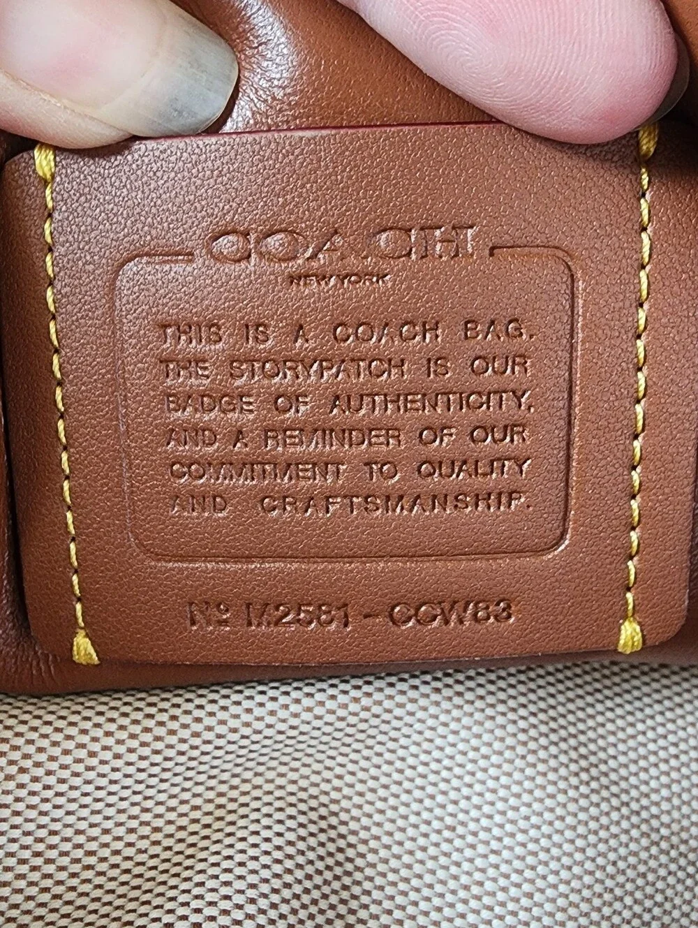 Coach nwot this